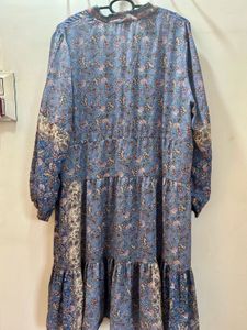 Bohemian Floral Tiered Midi Dress