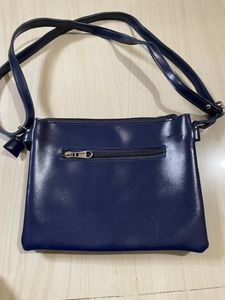 Blue Sling Bag