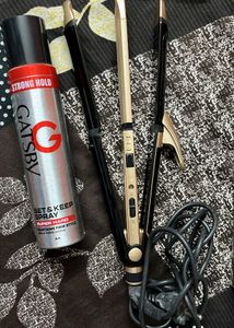 VEGA 3-in-1 Hair Styler With Setting Sprey
