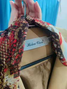 tan colour formal/ casual blazer