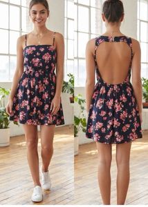 Chic Floral Print Dress
