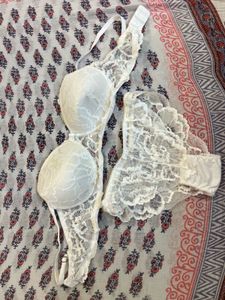 Elegant White Lace Set
