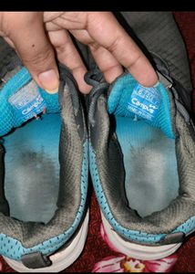 Campus Gym daily used shoes with socks