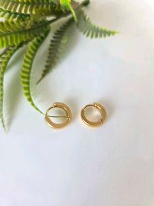 Gold Hoop Earrings