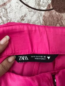 Pink Wide Leg Pants