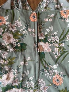 Floral Dress with Ruffles