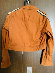 Brown Crop Jacket