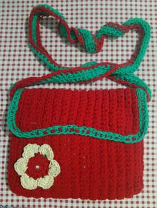 Handmade Crochet Sling Bag