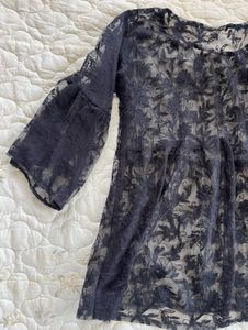 Elegant Lace Top with bell sleeves