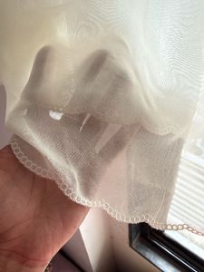 Elegant Sheer White Blouse