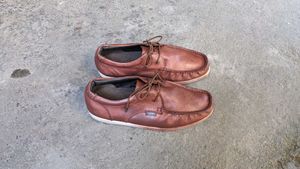 hush puppies Men's Brown Leather Casual Shoes
