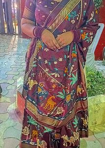 Elegant Maroon lehnga choli gopi