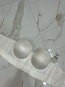 Parfait White Strapless Bra | 34G