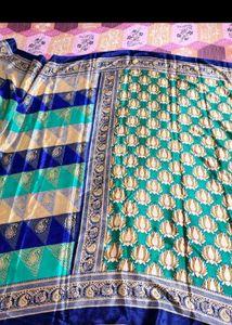 Colorful Paisley Print Saree
