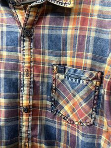 Men's Plaid Flannel Shirt | Oversized Fit