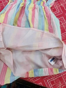 Colorful Cotton Top For Girls