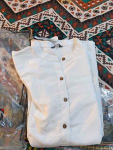 Elegant White Kurta