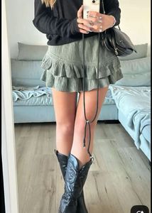 Boho Lace Trimmed Skirt (plus size can be altered)