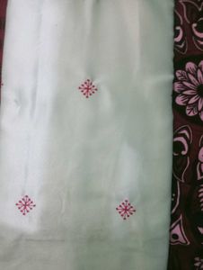 Embroidered salwar n kameez with dupatta material