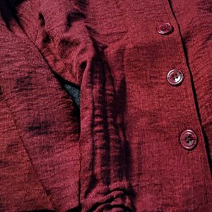Stylish Maroon top