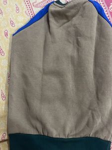 Color Block Crewneck Sweatshirt