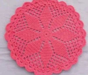 Handmade Crochet Doilies Set