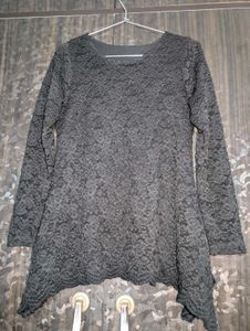 Elegant Lace Long Sleeve Top