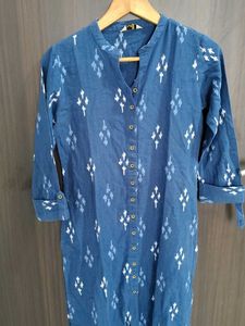 Blue Printed Kurta