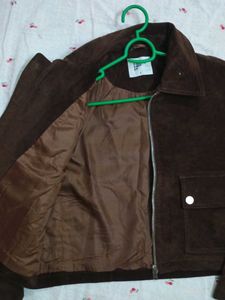 Stylish Brown Cropped Jacket for women