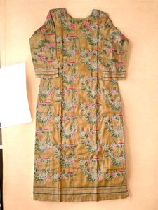 chanderi silk suit set (its new)
