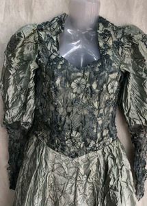 Vintage Style Floral Gown
