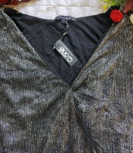 Silver Shimmer Party Top