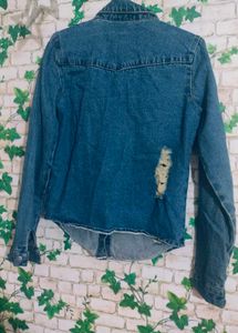 Distressed Denim jacket