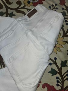 White Flare Jeans