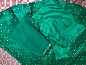 Stunning Green Polka Dot Gown