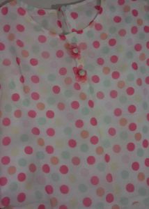 Polka Dot Dress with Shrug