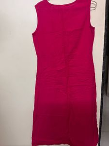 stylist pink casual kurti