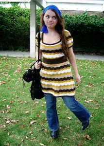 H&amp;M Striped Knit Top