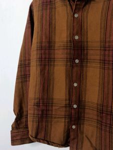 Men's Plaid Button-Down Shirt