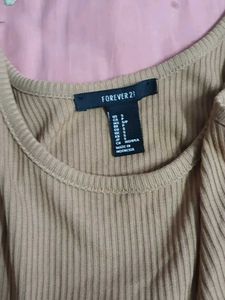 Forever21 Ribbed Fit and Flare Dress