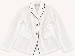 Classic White Blazer