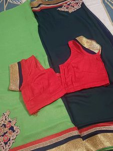 Like New Heavy 😍Saree With Blouse