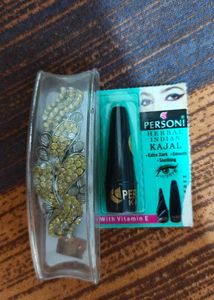 Decorative Hair Clip & Kajal