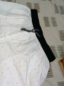White Polka Dot shorts