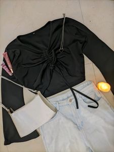 Black Crop Tops 🖤✨