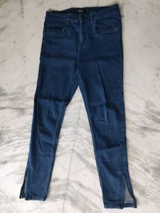 Stylish Blue Denim Jeans | Skinny Mid Waist (s30)