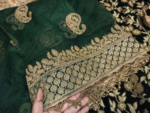 Elegant Green Lehenga Choli Set