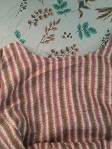 Chic Striped Kurta Set