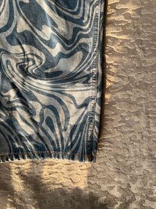 Swirl Print Jeans