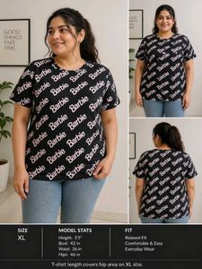Barbie Graphic Print T-Shirt